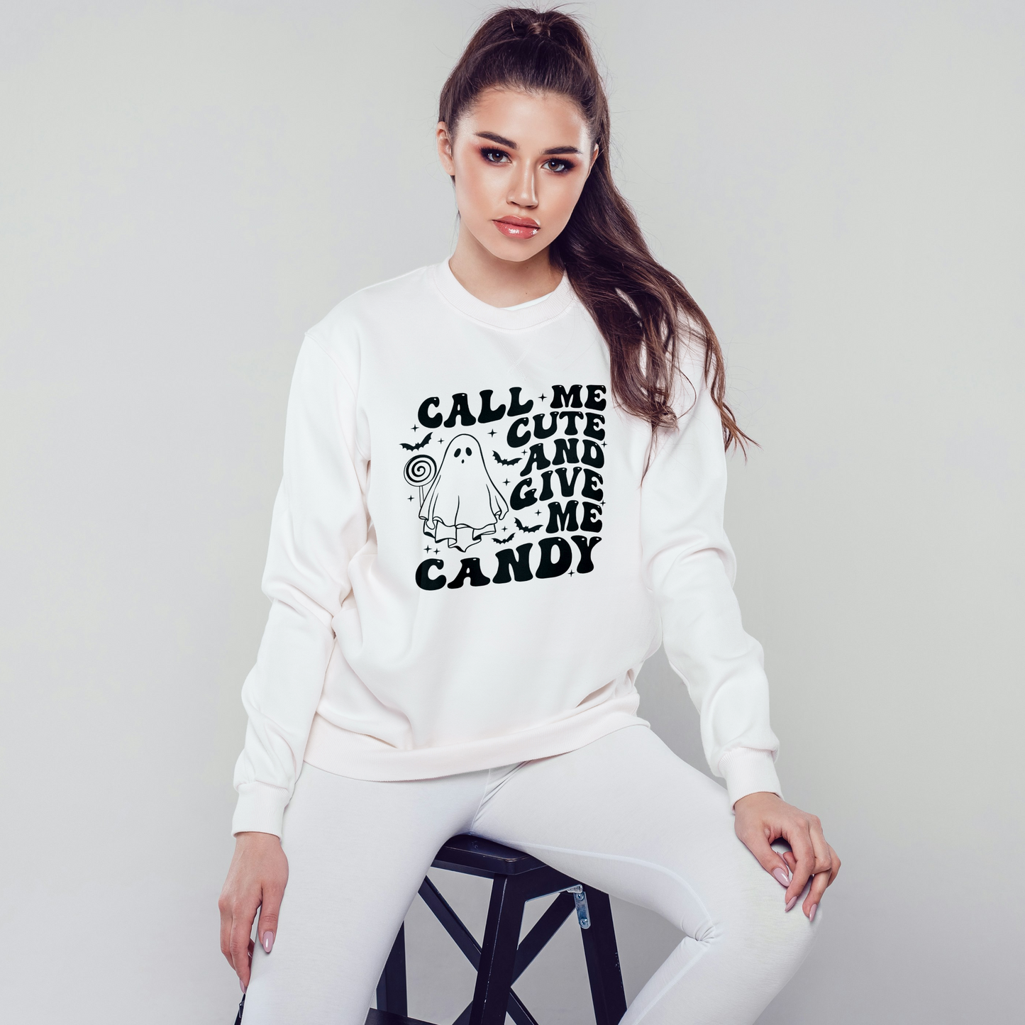 Call Me Cute And Give Me Candy {Crewneck}